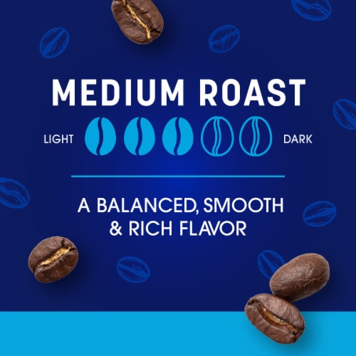 Kroger® Premium Blend Medium Roast Coffee Pods Perspective: left