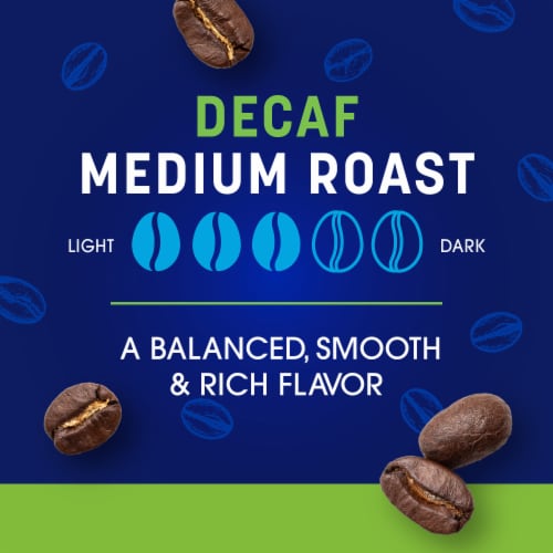Kroger® Decaf Classic Medium Roast Coffee Pods Perspective: left