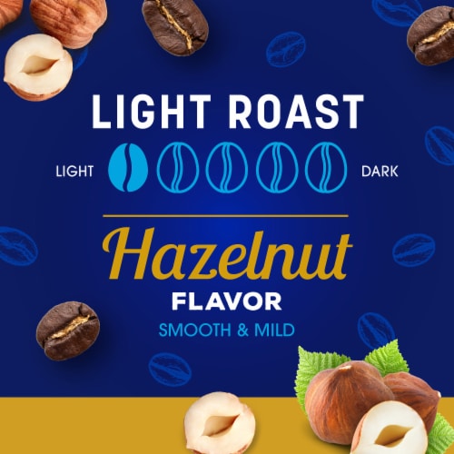Kroger® Hazelnut Light Roast Coffee Pods Perspective: left