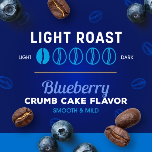 Kroger® Blueberry Crumb Cake Medium Roast Coffee Pods Perspective: left