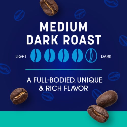 Kroger® 100% Colombian Medium Dark Roast Coffee Pods BIG DEAL! Perspective: left