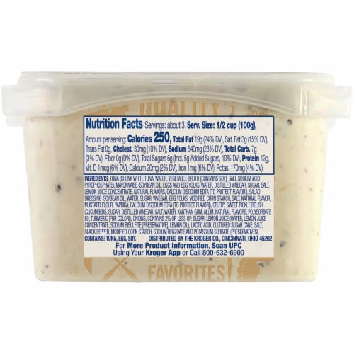 Kroger® Albacore Tuna Salad Perspective: left