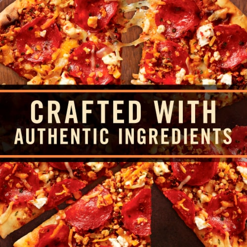 Private Selection® Hot Honey Pepperoni and Feta Thin Crust Frozen Pizza Perspective: left