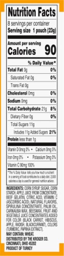 Smart Way™ Alphabet Fruit Snacks Perspective: left