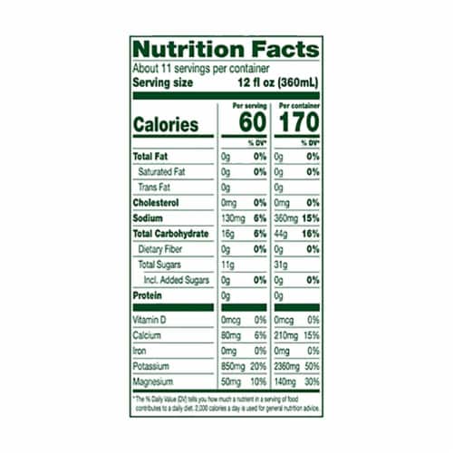 Simple Truth Organic® Original No Sugar Added Coconut Water Carton Perspective: left