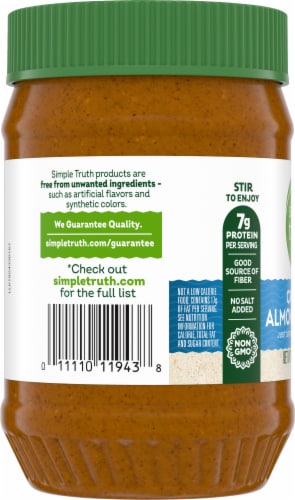 Simple Truth® Almond Butter Smooth Perspective: left