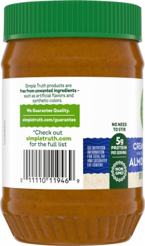 Simple Truth® Vanilla Almond Butter Smooth No Stir Perspective: left