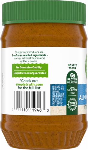 Simple Truth® Almond Butter Smooth No Stir Perspective: left