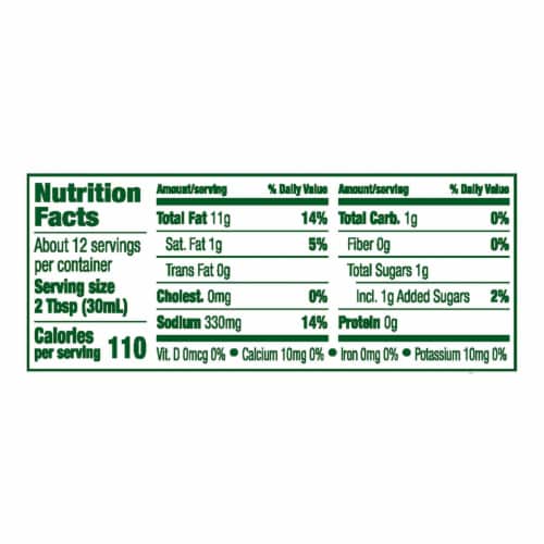 Simple Truth® Plant Based Spicy Ranch Salad Dressing Perspective: left
