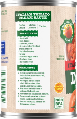 Kroger® Italian Style Diced Tomatoes Perspective: left