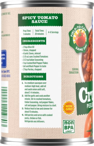 Kroger® Crushed Peeled Tomatoes Perspective: left