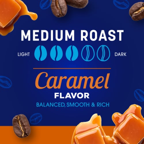 Kroger® Caramel Medium Roast Ground Coffee Perspective: left