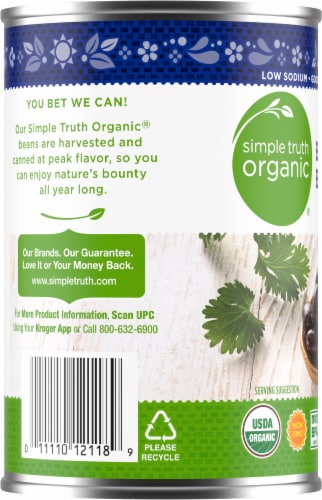 Simple Truth Organic™ Black Beans Perspective: left