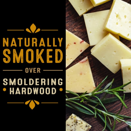 Private Selection® Hickory Smoked Mild Cheddar Sliced Cheese Perspective: left