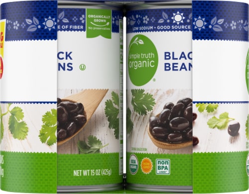 Simple Truth Organic® Black Beans Perspective: left