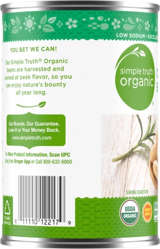 Simple Truth Organic® Cannellini Beans Perspective: left