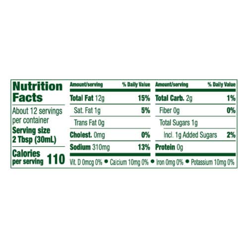Simple Truth™ Plant Based Ranch Dressing Perspective: left
