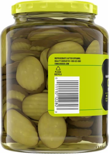 Kroger® Hamburger Dill Chips Perspective: left
