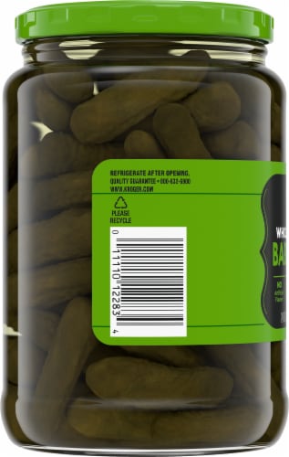 Kroger® Whole Kosher Baby Dills Perspective: left