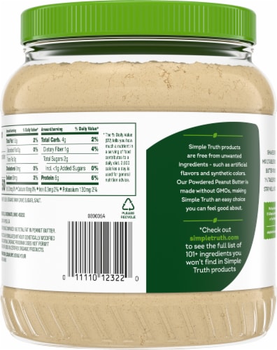 Simple Truth Organic™ Powdered Peanut Butter Perspective: left