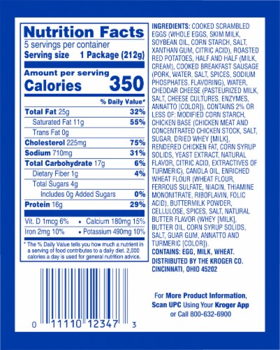 Kroger® Sausage Gravy Scramble Perspective: left