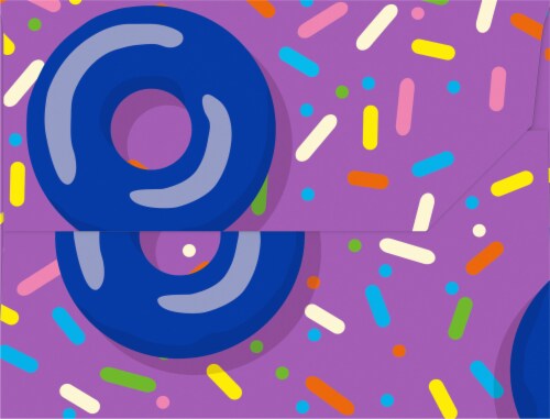Kroger® Celebration Glazed Confetti Cake Donuts Perspective: left