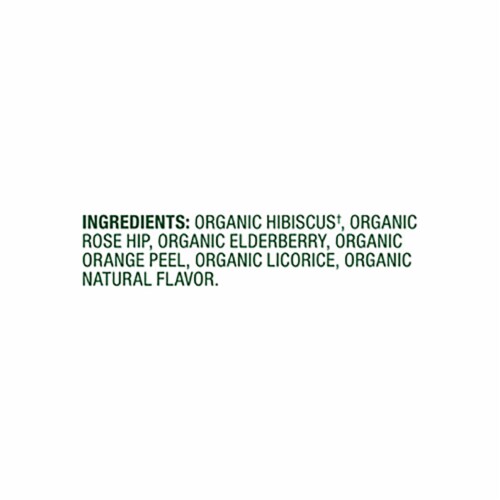Simple Truth Organic® Elderberry Herbal Tea Perspective: left