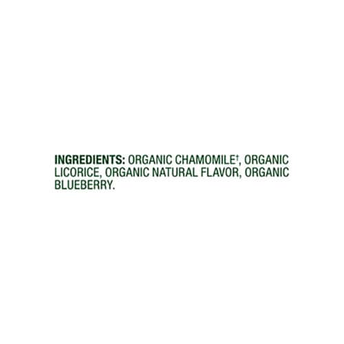 Simple Truth Organic® Chamomile with Vanilla and Blueberry Herbal Tea Perspective: left