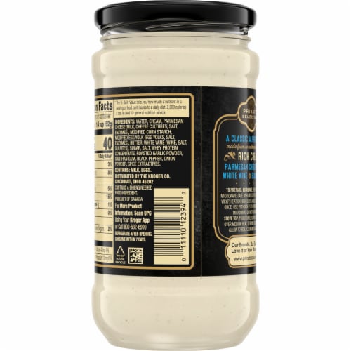 Private Selection® Classic Alfredo Pasta Sauce Perspective: left