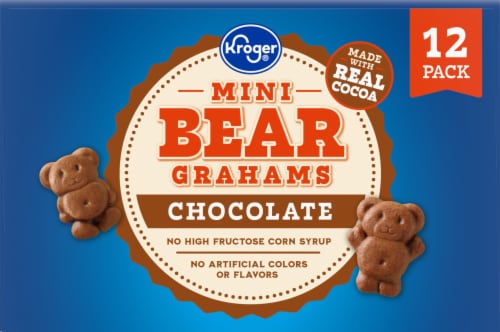 Kroger® Mini Chocolate Bear Grahams Multipack Perspective: left
