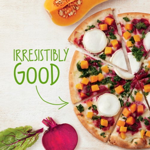 Simple Truth Organic® Goat Cheese & Beet Sauce Ultra Thin Crust Frozen Pizza Perspective: left