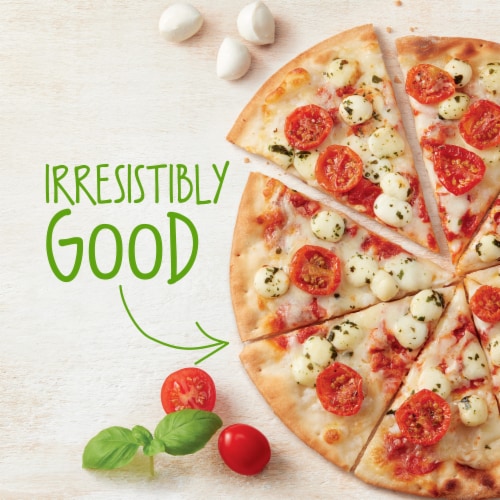 Simple Truth Organic® Mozzarella & Tomato Ultra Thin Crust Frozen Pizza Perspective: left