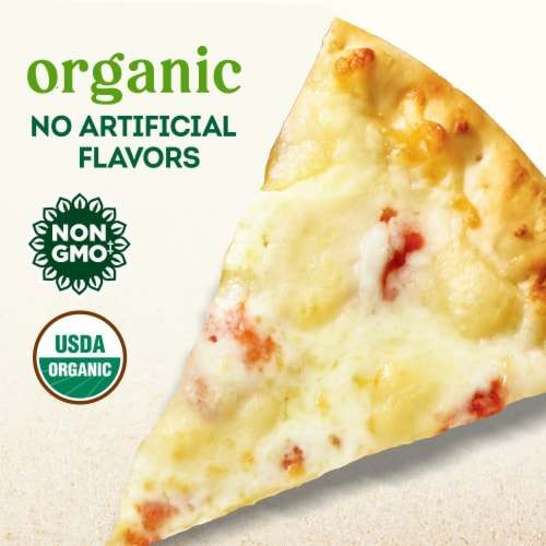 Simple Truth Organic® 4 Cheese Ultra Thin Crust Frozen Pizza Perspective: left