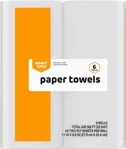 Kroger® Smartway™ Paper Towels Rolls Perspective: left