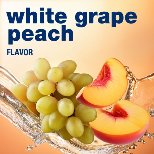 Kroger® Refresh White Grape Peach Water Enhancer Bottle Perspective: left