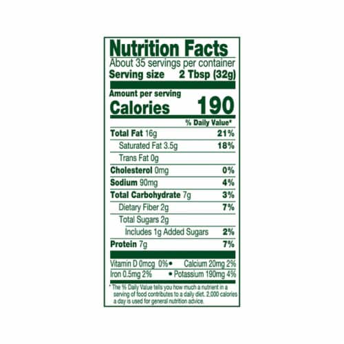 Simple Truth Organic® Peanut Butter Crunchy No Stir BIG DEAL! Perspective: left