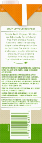 Simple Truth Organic® Vegan No Chicken Chicken Broth Perspective: left