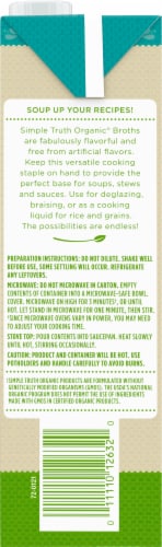 Simple Truth Organic® Vegan No Beef Beef Broth Perspective: left