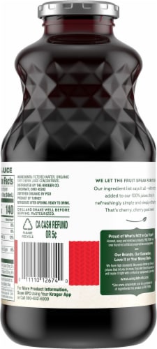 Simple Truth® Organic 100% Tart Cherry Juice Perspective: left
