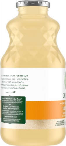 Simple Truth® Organic No Sugar Added 100% White Grapefuit Juice Perspective: left