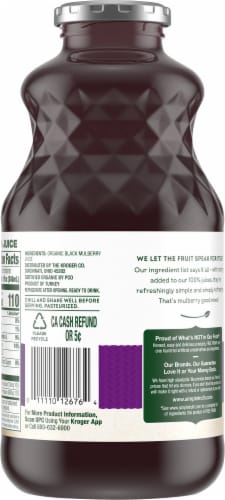 Simple Truth® Organic Black Mulberry Juice Perspective: left