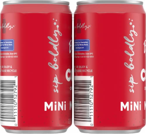 Kroger® Big K® Cola Mini Cans Perspective: left