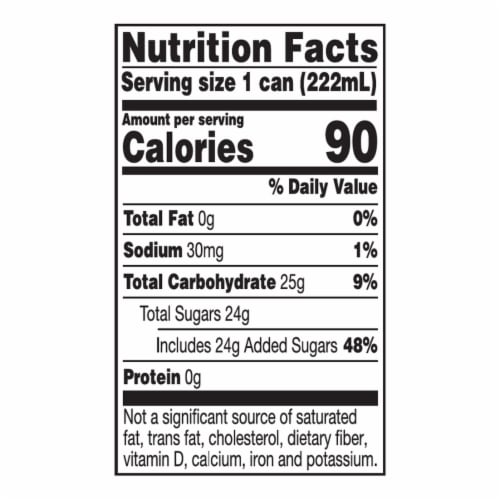Big K® Lemon Lime Caffeine Free Mini Soda Cans Perspective: left