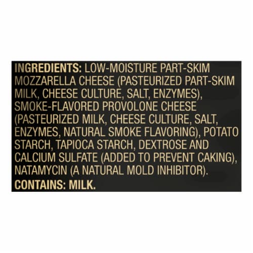 Private Selection® Pizzeria Style Blend Thick Cut Mozzarella Shredded Cheese Perspective: left
