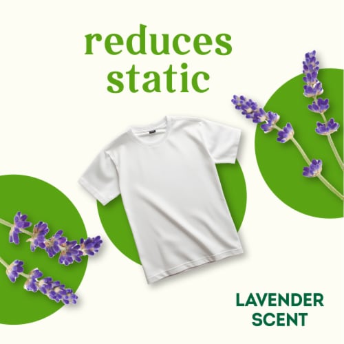 Simple Truth® Lavender Scented Bio-Based Dryer Sheets Perspective: left