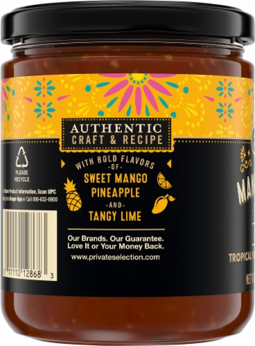 Private Selection® Mango Baja Style Medium Salsa Perspective: left