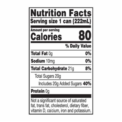 Big K® Ginger Ale Caffeine Free Mini Soda Cans Perspective: left