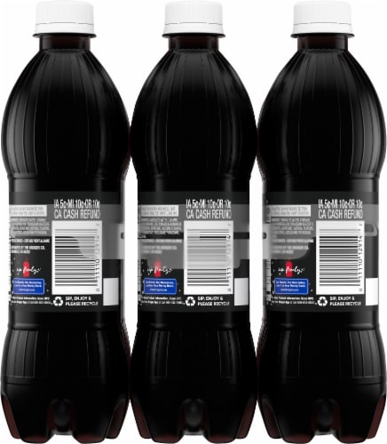 Big K® Zero Sugar Cola Soda Bottles Perspective: left
