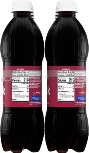 Big K® Dr K Cola Soda Bottles Perspective: left