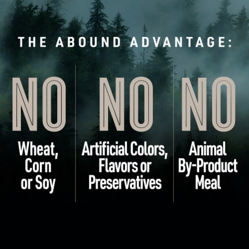 ABOUND® Wild Beginnings Adult Dry Dog Food Beef Venison & Lamb Perspective: left